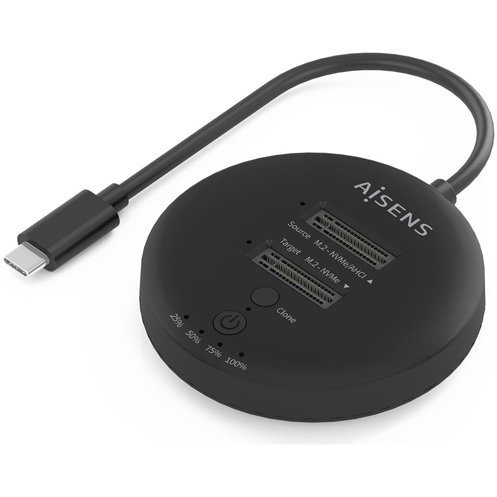 ASDS-2M2N05-BK docking station per unità di archiviazione USB 3.2 Gen 2 (3.1 Gen 2) Type-C Nero - Foto 2