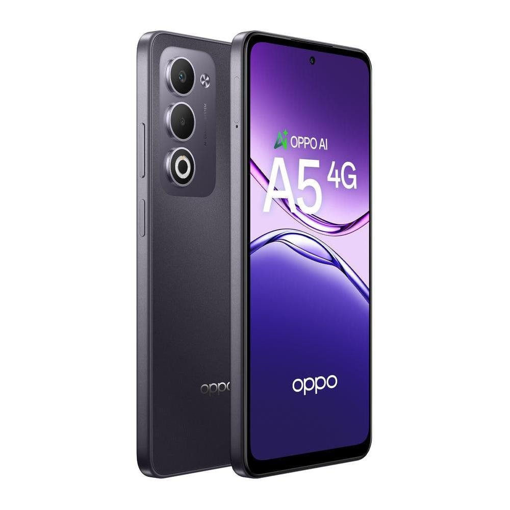 A5 4G 128GB 6GB Display 6.67" Main Camera 50MP+20MP Front USB tipo-C Dual nanoSim Android 15 Snapdragon 6s Gen1 6000mAh Dark Purple Tim - Foto 3