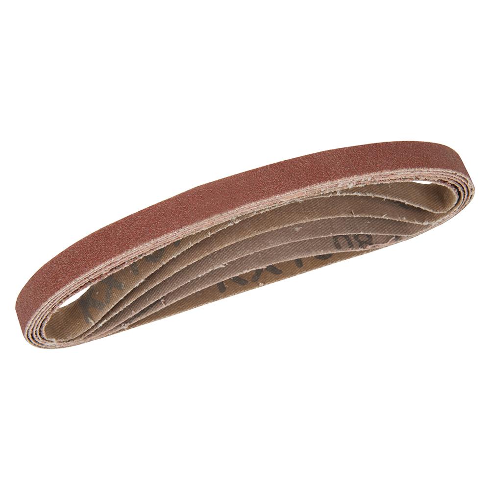 338767 Nastri Abrasivi 10 X 330 Mm 5 P. zi Grana 40, Grana 60, 2 X Grana 80, Grana 120 - Foto 1