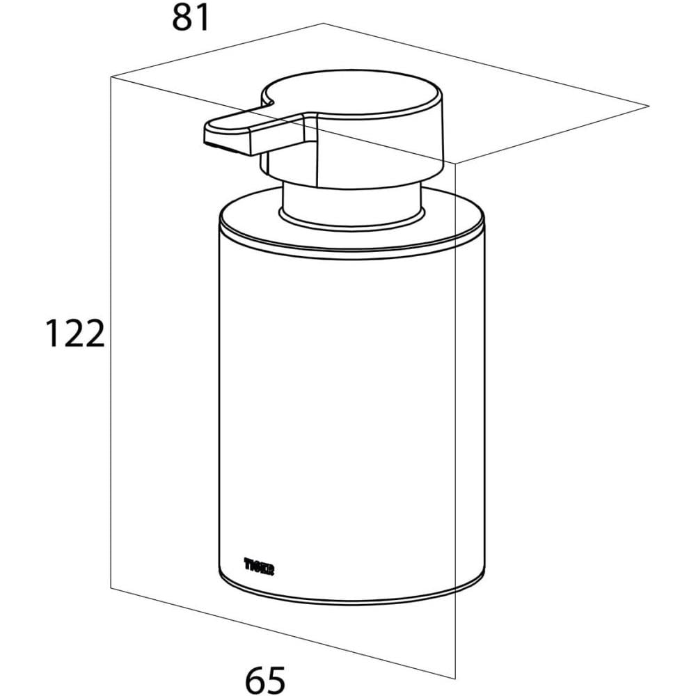 Dosatore Per Sapone Colar Cromato 1313530346 - Foto 6