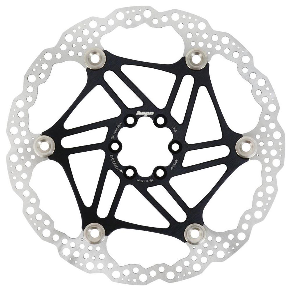 Disco Floating 6 Fori Nero 180mm - Foto 1