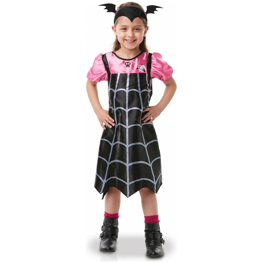 Travestimento Da Vampirina Per Bambina - Taglia: 5 A 7 Anni - Foto 1