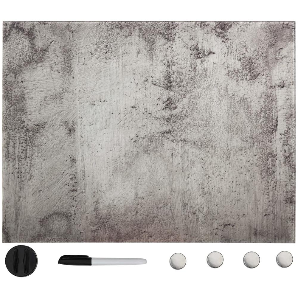 Lavagna Magnetica A Parete In Vetro 80x60 Cm - Foto 1