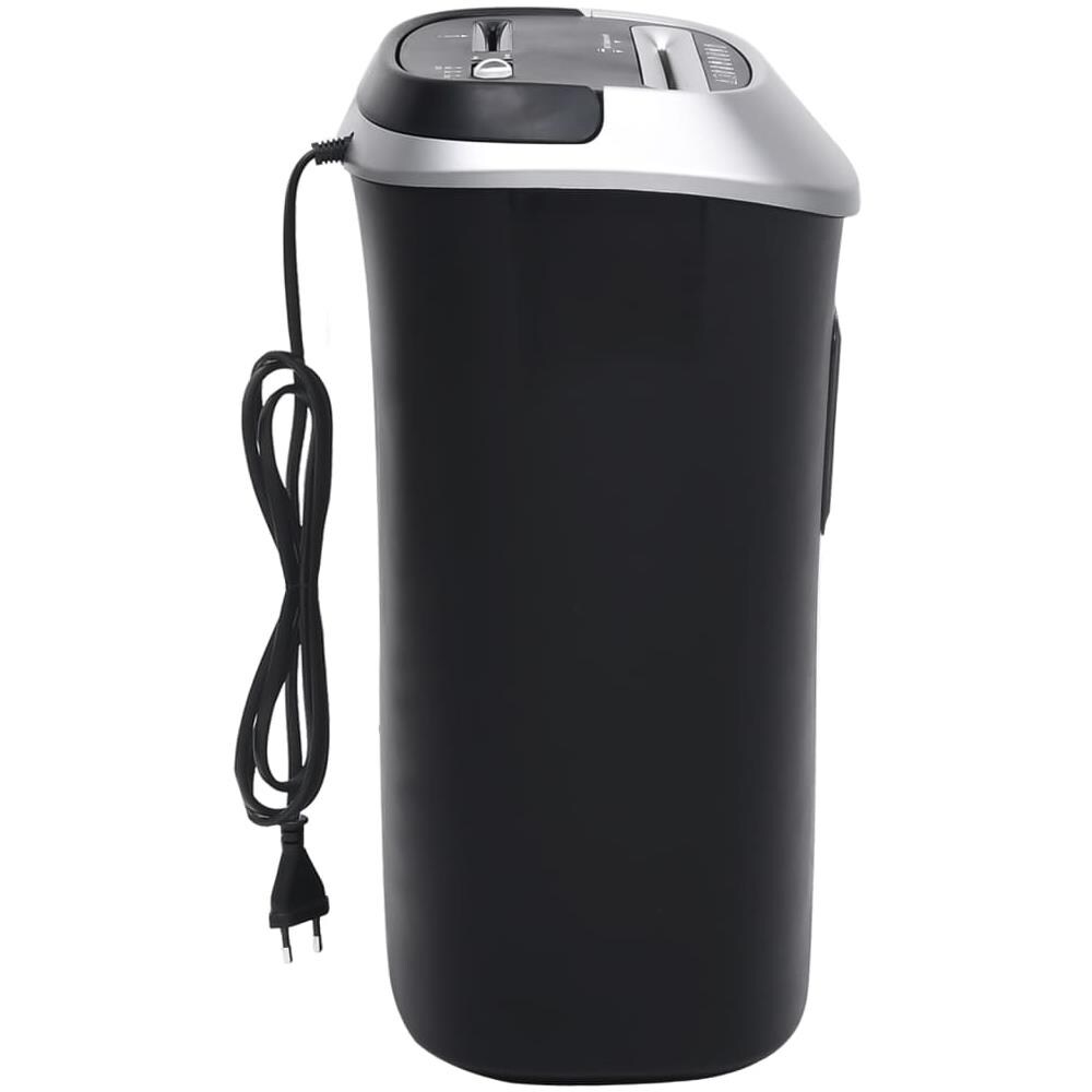 Tritadocumenti 10 Fogli Taglio Trasversale Nero - Foto 2