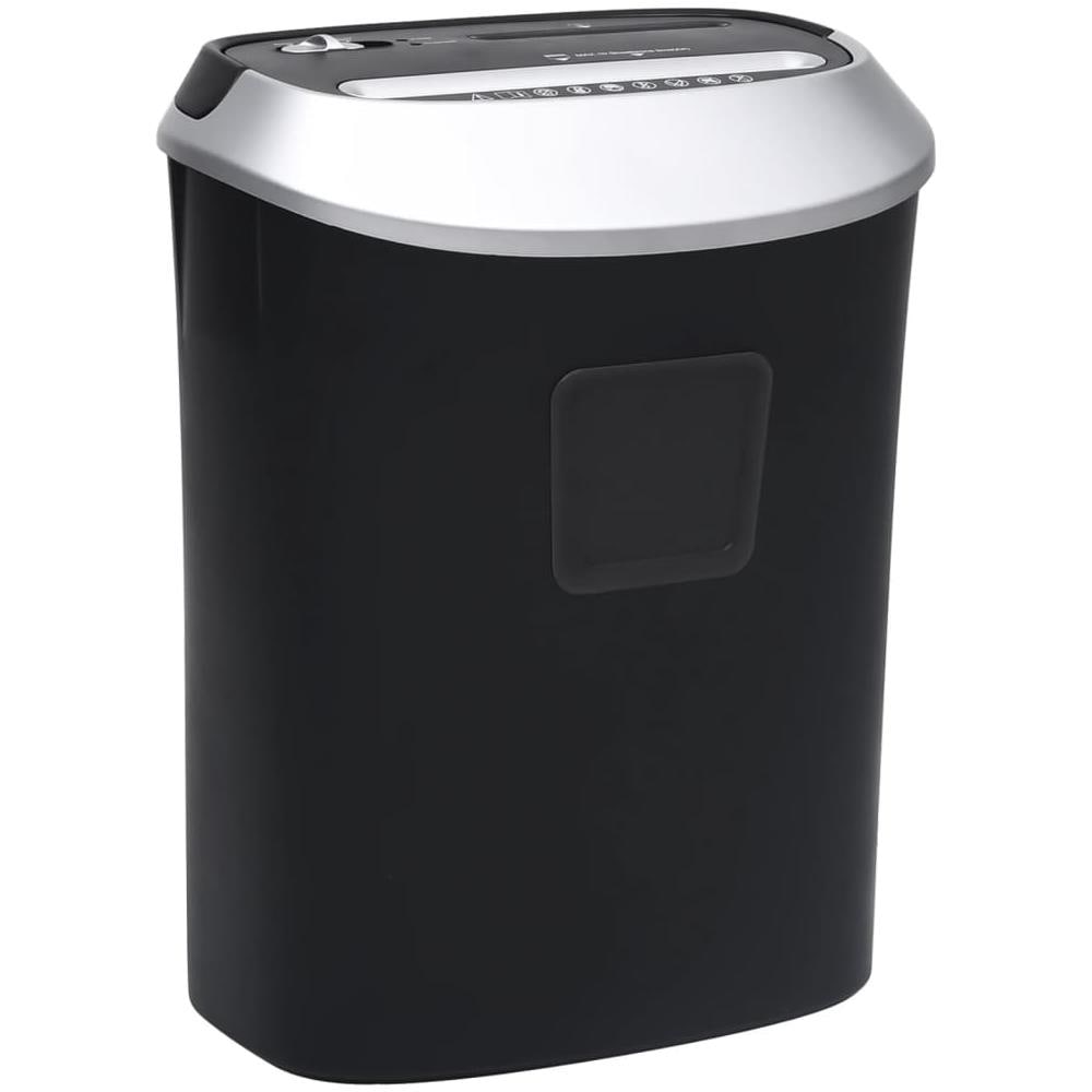 Tritadocumenti 10 Fogli Taglio Trasversale Nero - Foto 1