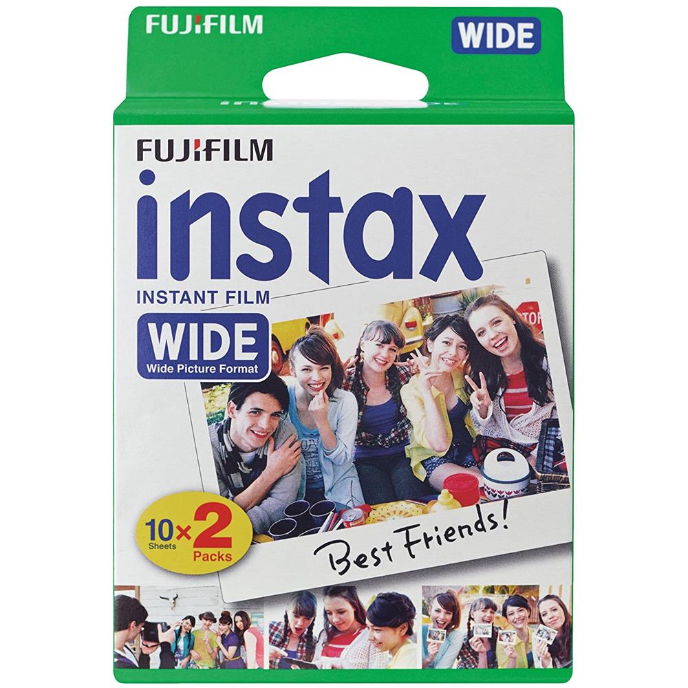 Instax Wide Film 20 Pellicole Instantanee per Fotocamere Instax Wide - Foto 2