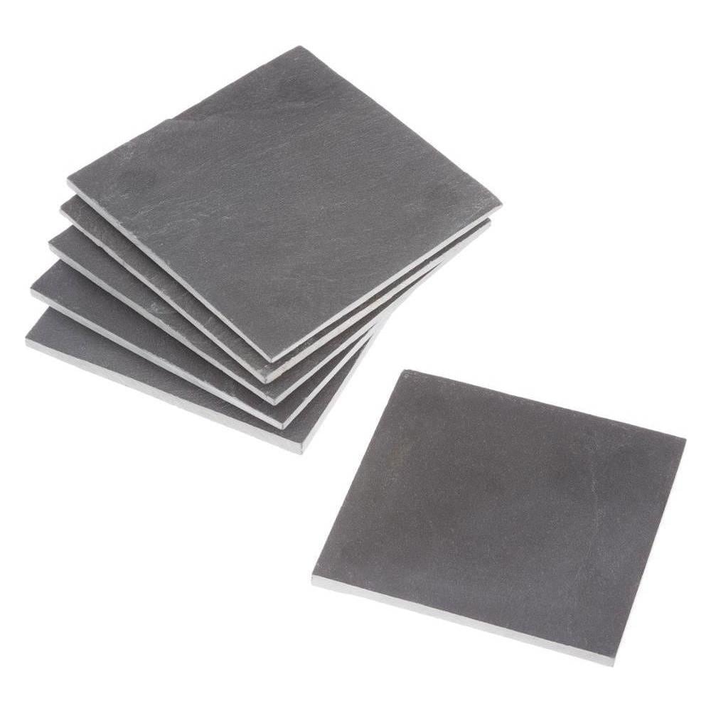 Cuscinetti In Ardesia, 10 X 10 Cm, 6 Pezzi - Foto 1