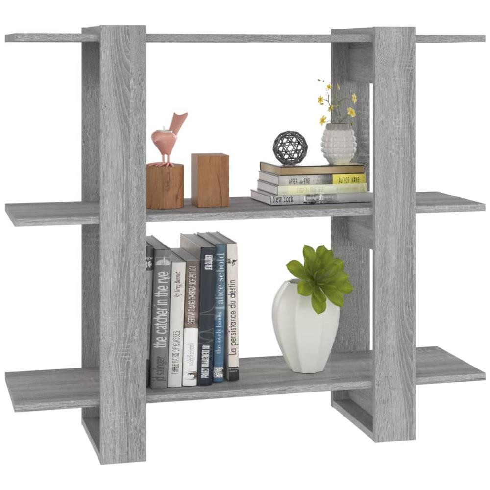 Libreria / divisorio Grigio Sonoma 100x30x87 Cm - Foto 3