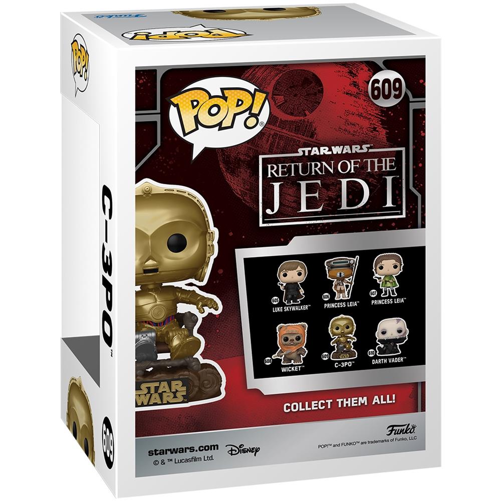Star Wars Pop! Return Of The Jedi 40th C3p0 In Chair 9 Cm - Foto 4