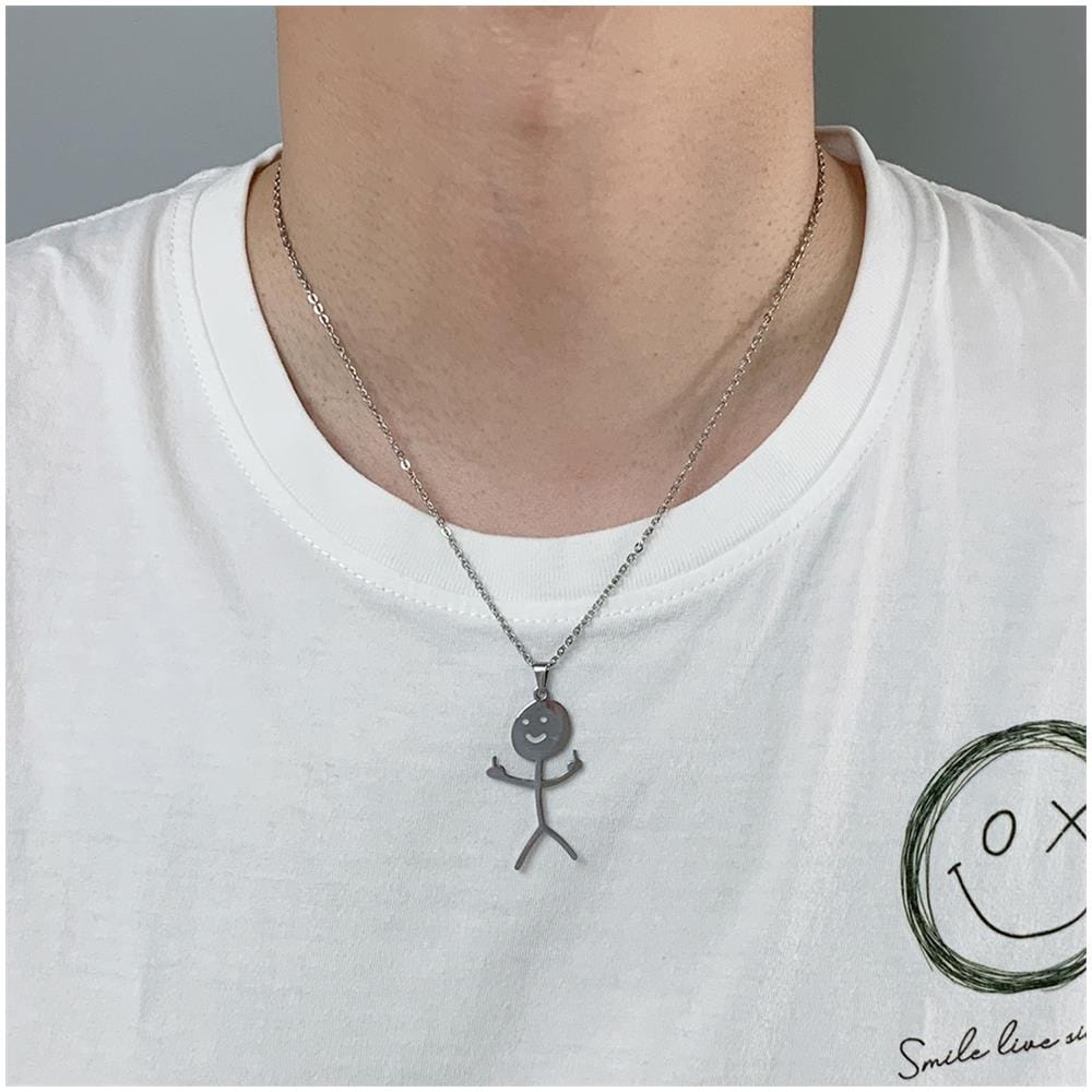 Collana Doodle Divertente Silver - Foto 4
