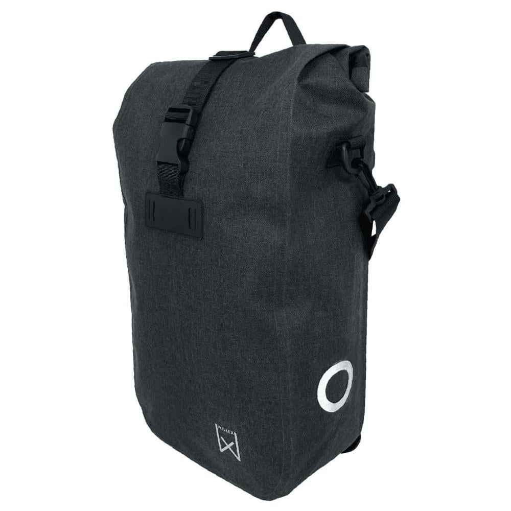 Borsa Da Bicicletta Impermeabile 17 L Grigia - Foto 3