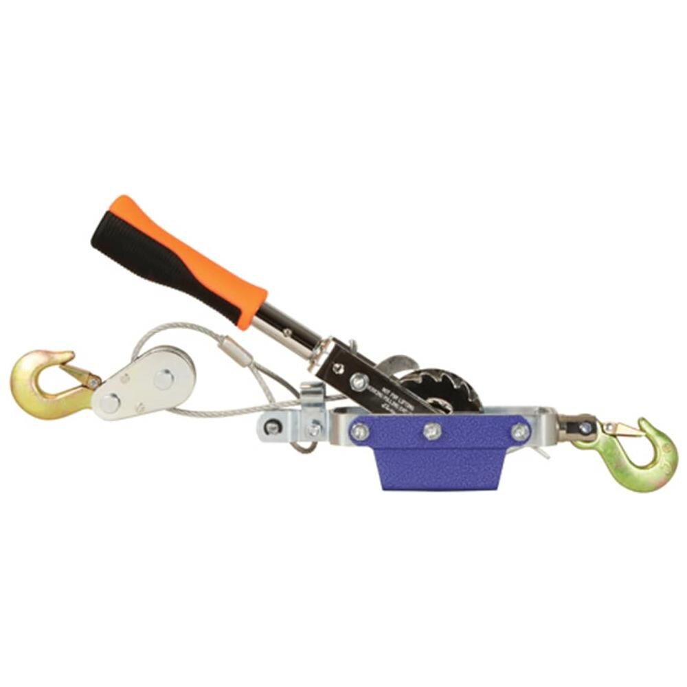 Verricello Manuale Portatile Con Cavo 800 Kg Cromo - Foto 3