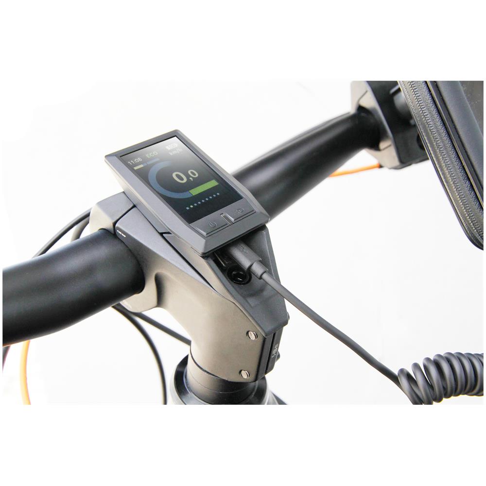 Cavo A Spirale Per Ebike, Micro Usb > Apple 8 Pin - Foto 3