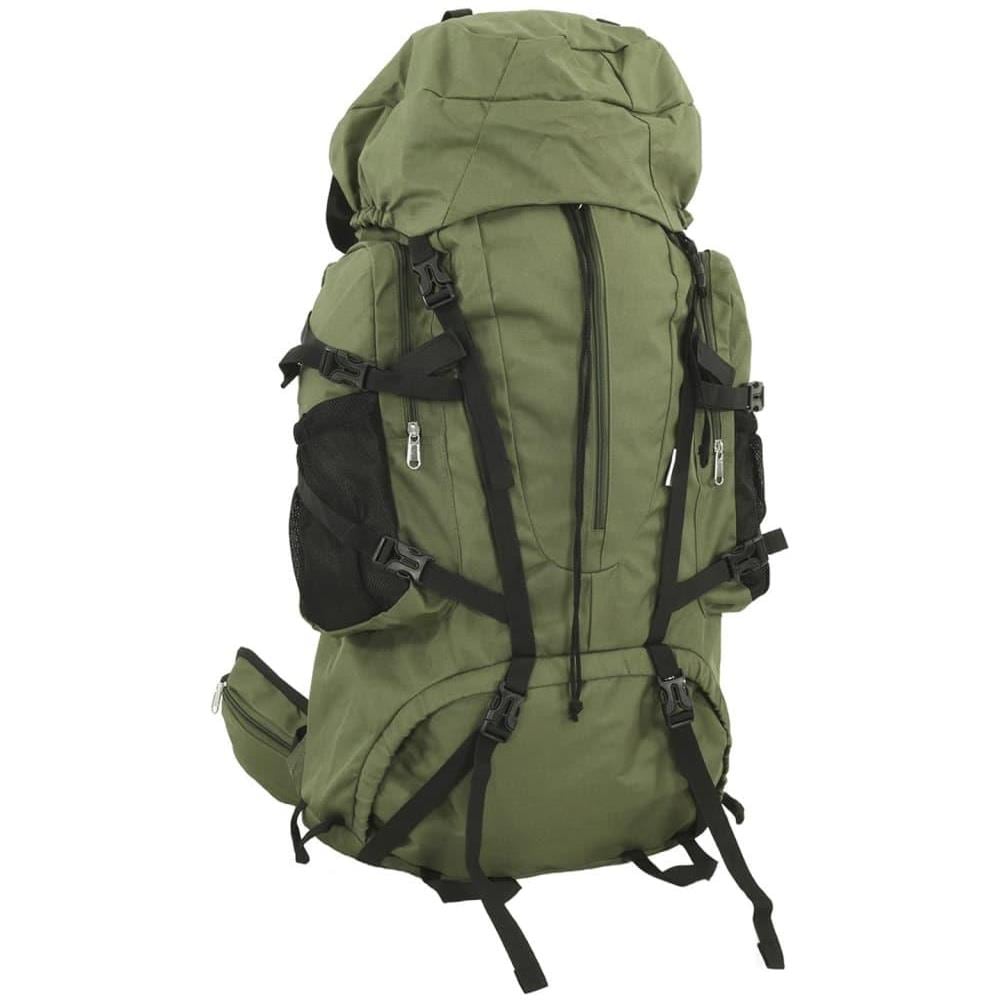 Zaino da Trekking Verde Militare 80 L in Tessuto Oxford - Foto 1