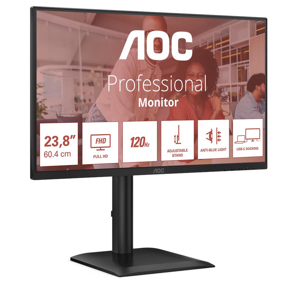 Monitor 23.8" IPS Flat 24E4CV Full HD Tempo di risposta 4 ms - Foto 13