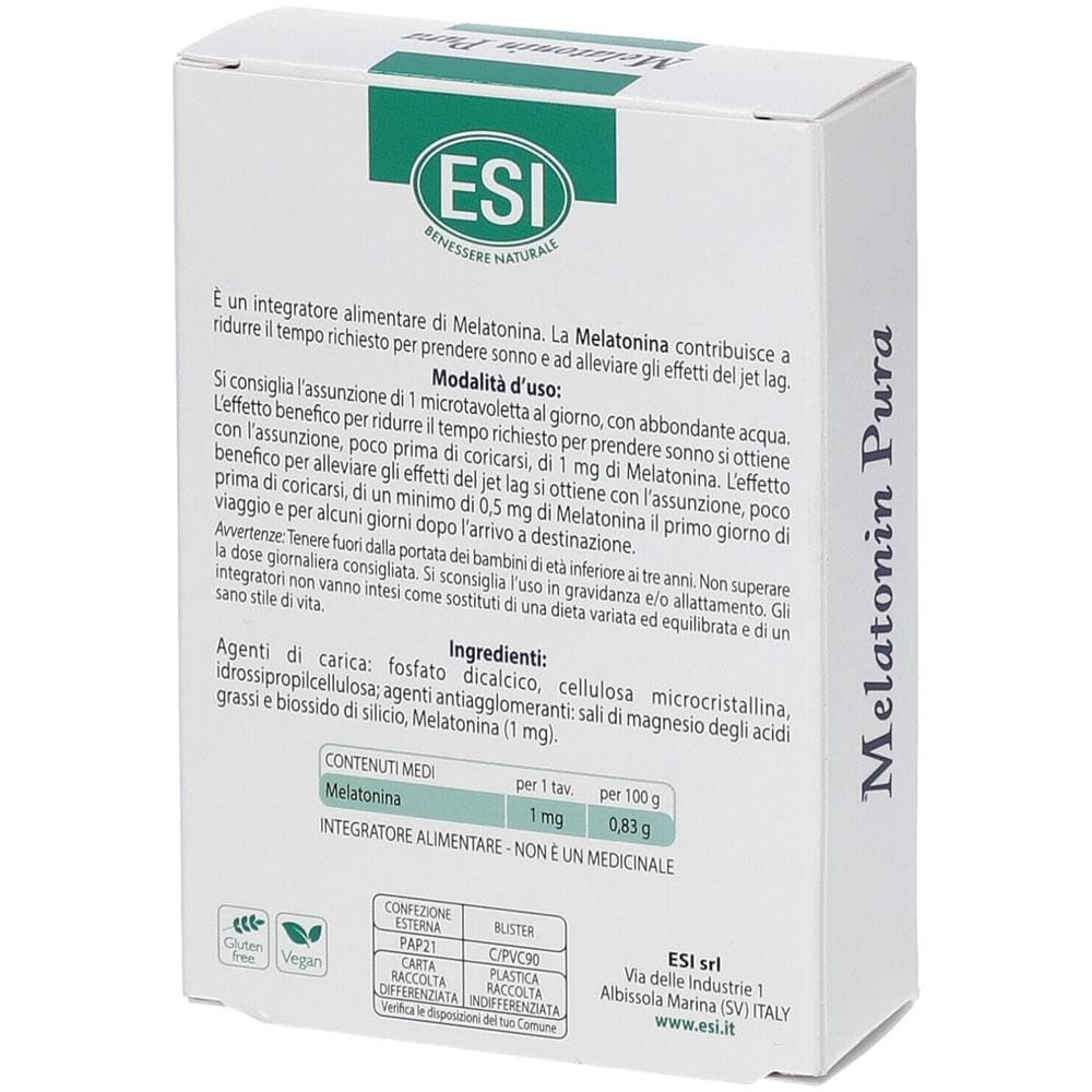 Melatonin Pura 120 Microtavolette - Foto 5