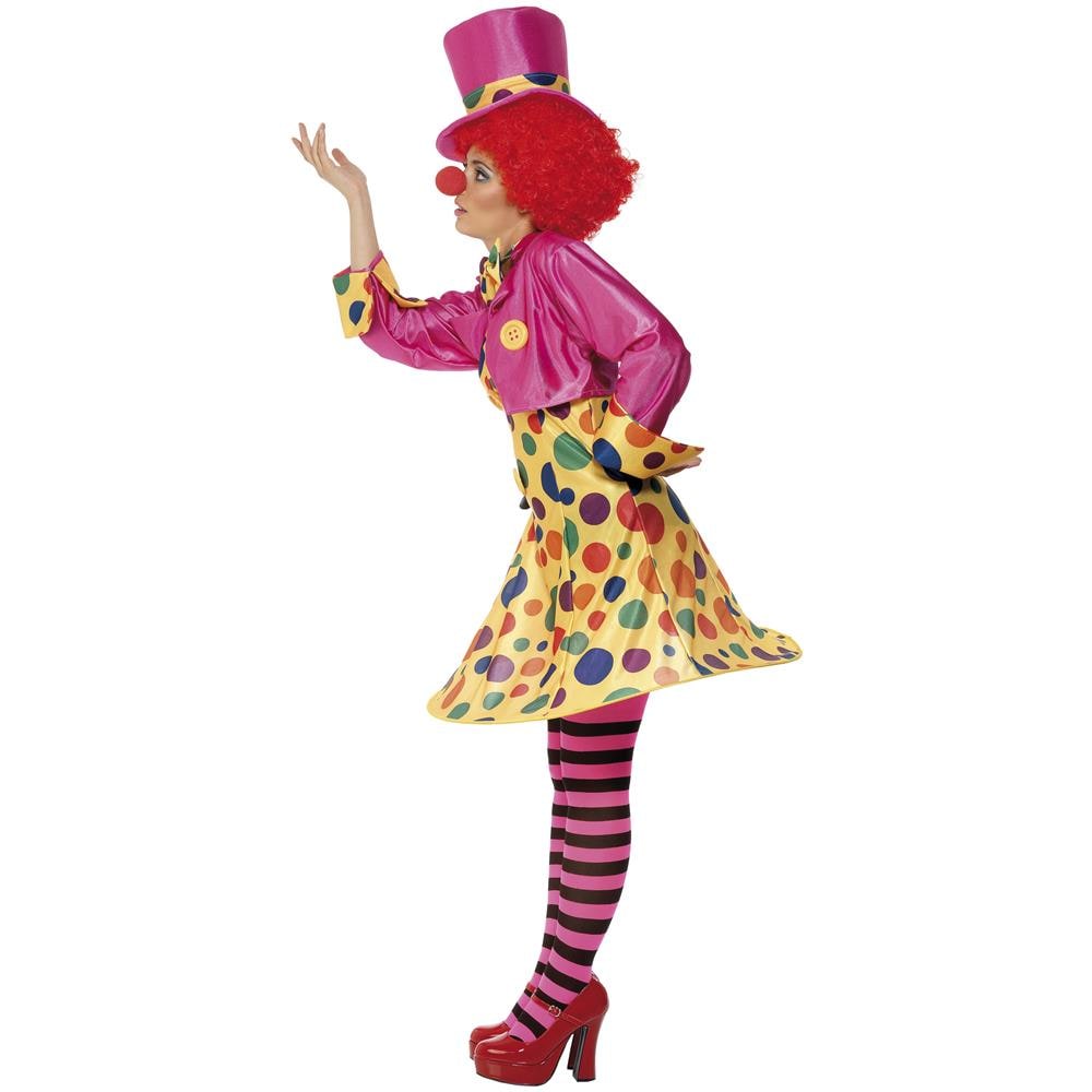 Costume Da Clown Con Gonna Per Donna - Taglia: S - Foto 2