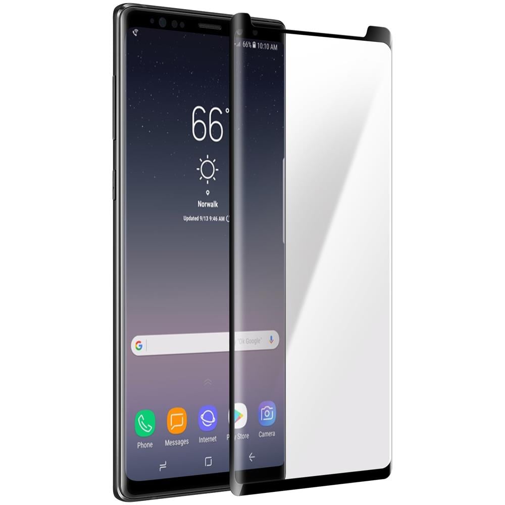 Salvadisplay Samsung Galaxy Note 9 Vetro Temperato Smussato Bordo Nero - Foto 5