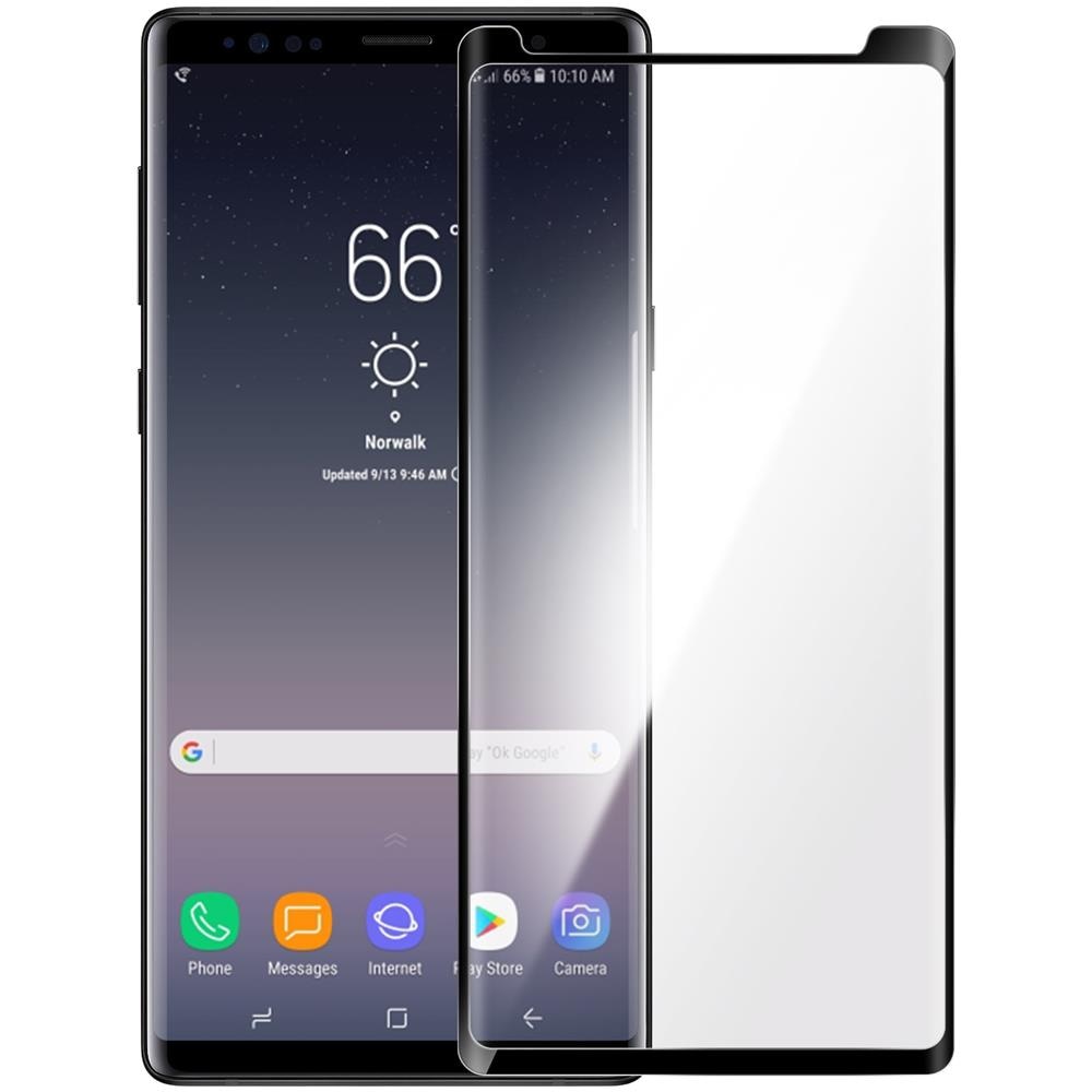 Salvadisplay Samsung Galaxy Note 9 Vetro Temperato Smussato Bordo Nero - Foto 1