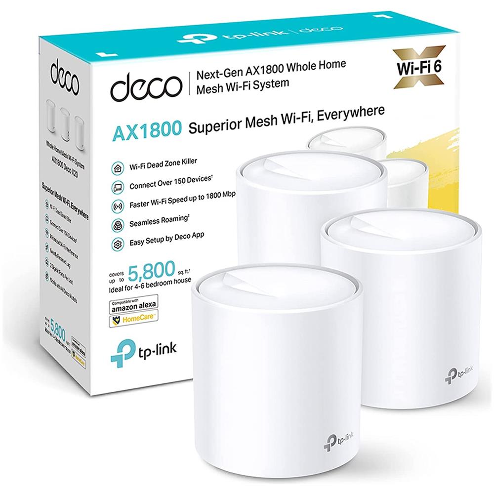 Ax1800 Mesh Wi-fi System 3-pack Whole-home Wi-fi 6 - Foto 1
