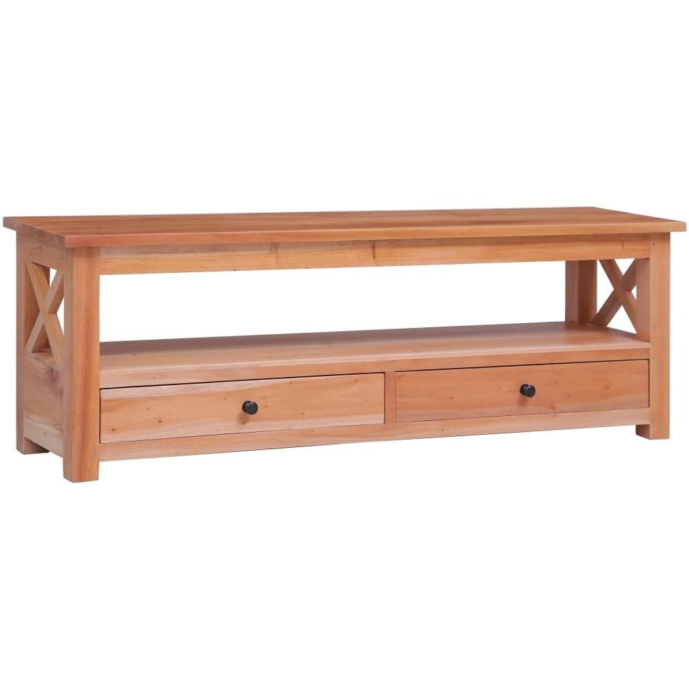 Mobile Porta Tv 115x30x40 Cm In Legno Massello Di Mogano - Foto 1