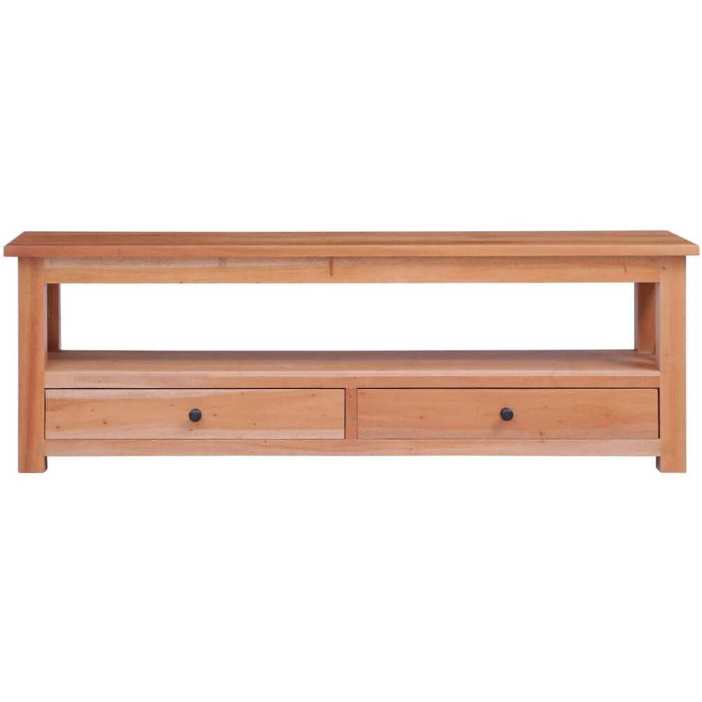 Mobile Porta Tv 115x30x40 Cm In Legno Massello Di Mogano - Foto 3