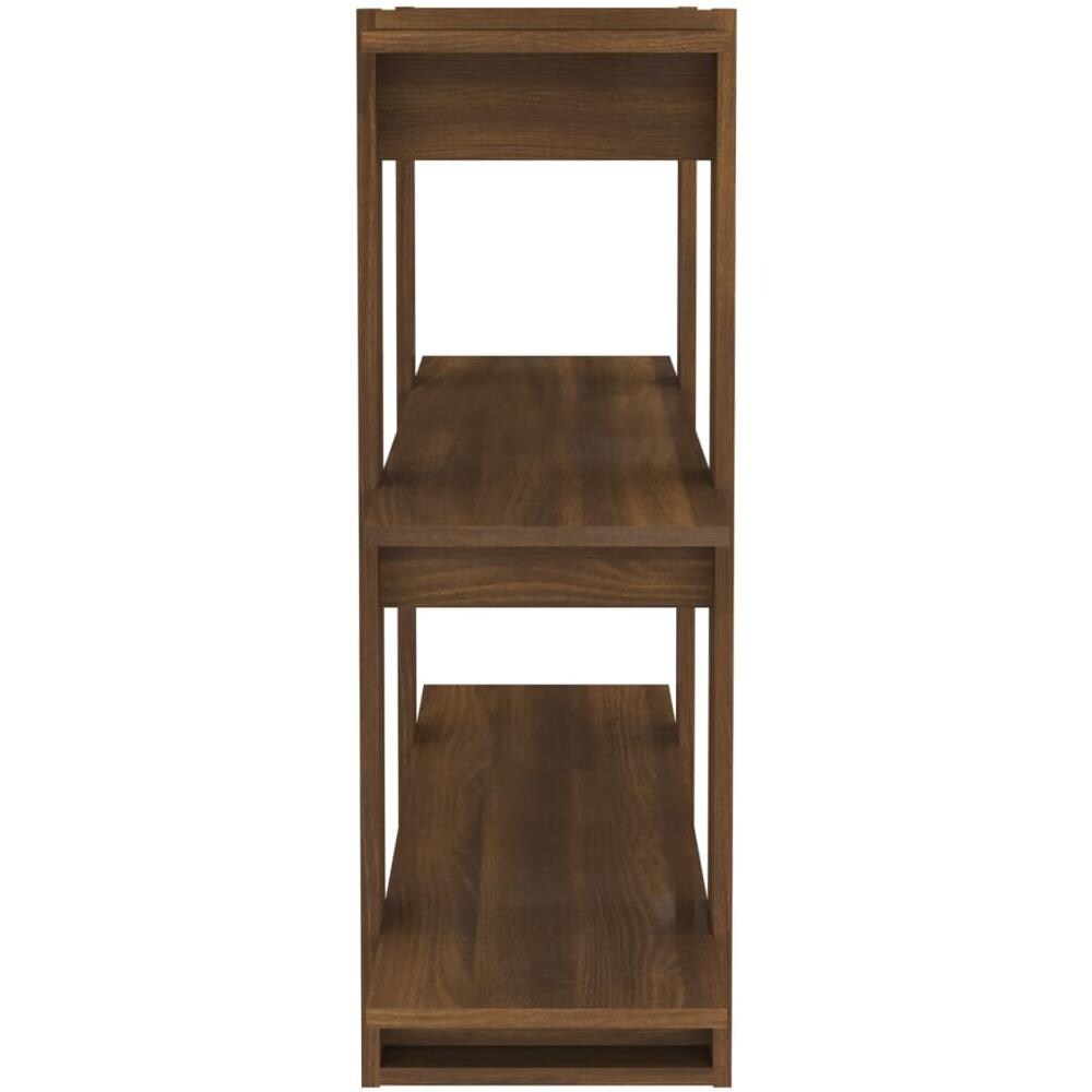 Libreria / divisorio Rovere Marrone 100x30x87 Cm - Foto 2