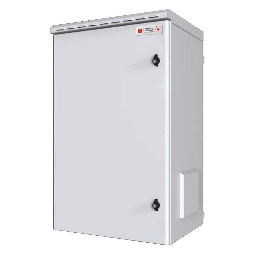 Techly I-CASE IP55-1245 rack 12U Da parete Grigio - Foto 1