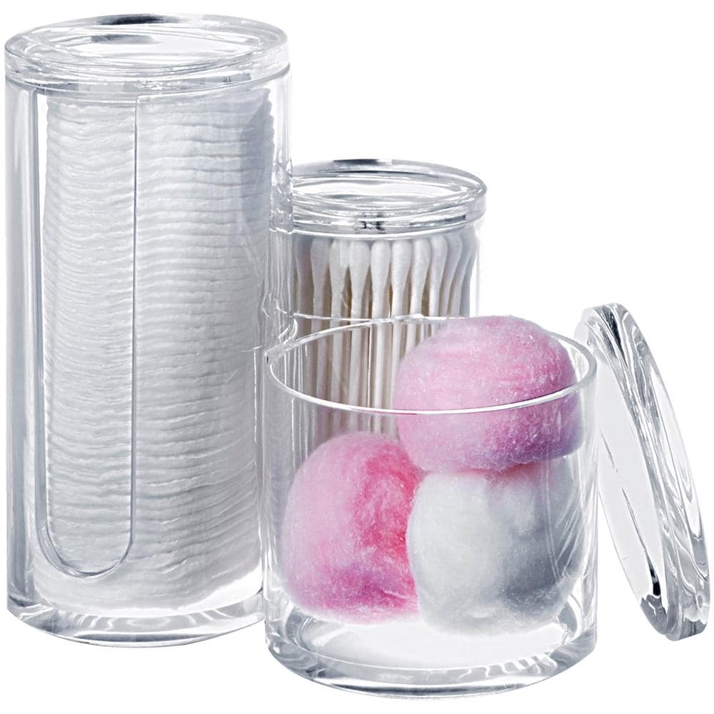 Domopak - Porta Dischetti/cotone/bastoncini Cotonati 15x12,5xh14cm - Foto 1