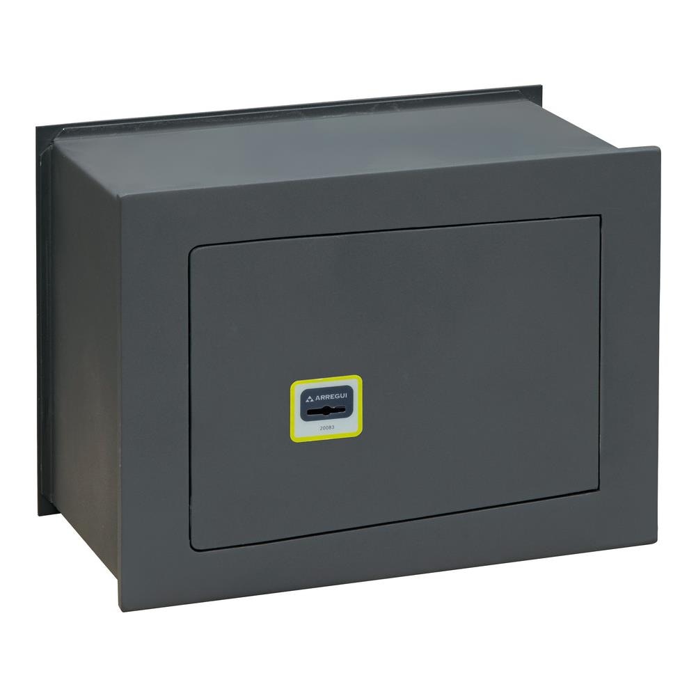 Ideal 10 281340 Cassaforte A Muro Con Serratura A Chiave, Cassaforte Da Incaso A Parete Per Abitazioni, Alto Livello Di Sicurezza Facile Da Usare, 28 X 38 X 20 Cm, 13 L - Foto 1
