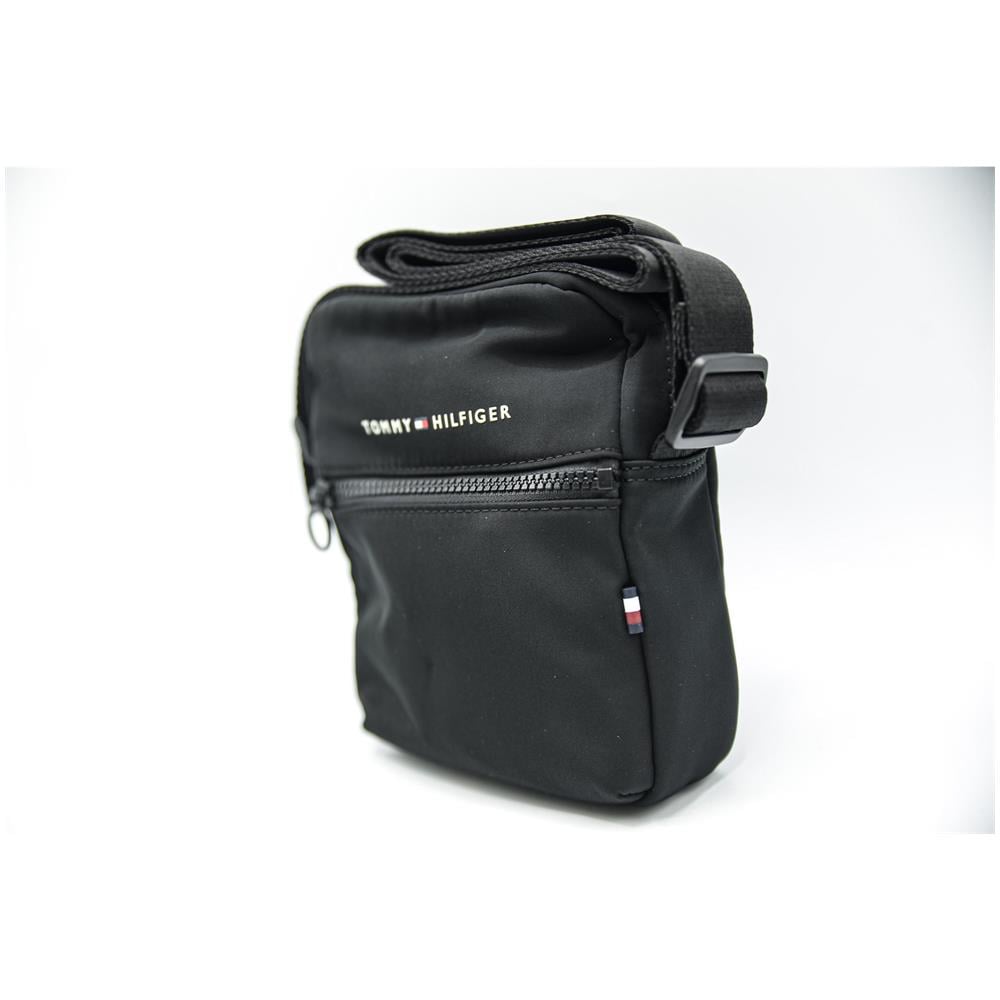 Water Repellent Small Reporter Bag Am0am10550bds, Uomini, Nero, Marime Universala - Foto 2