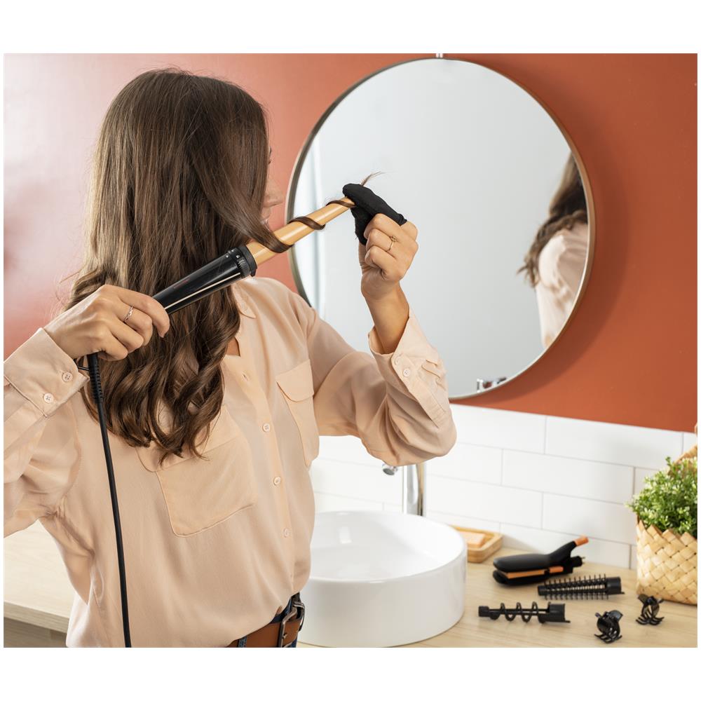 Modellatore di capelli CF4230 1,8 m Colore Nero / Rosa - Foto 6