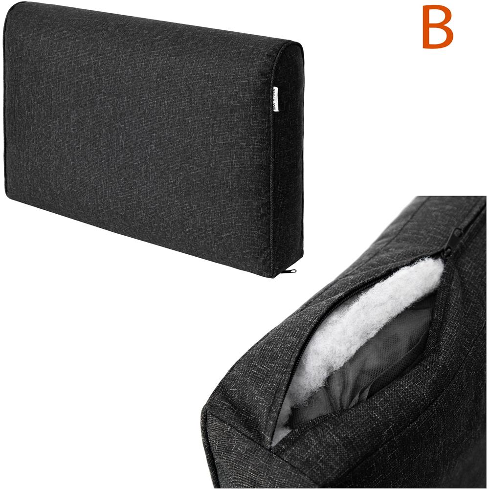 Cuscini In Rattan Nel, Cuscini Per Pallet, Per Esterni /interni, Mobili Da Giardino, Altalena Hollywood, Cuscino Di Seduta, Cuscinetto Di Seduta, Nero, Misura 2: 70x70 Cm - Foto 2