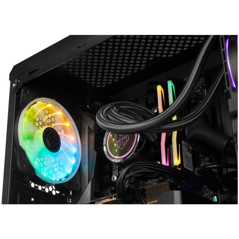 Case Hummer TGM Midi Tower ATX /Mini ITX /micro ATX 1x Porte USB 3.2 Colore Nero (Finestrato) - Foto 36