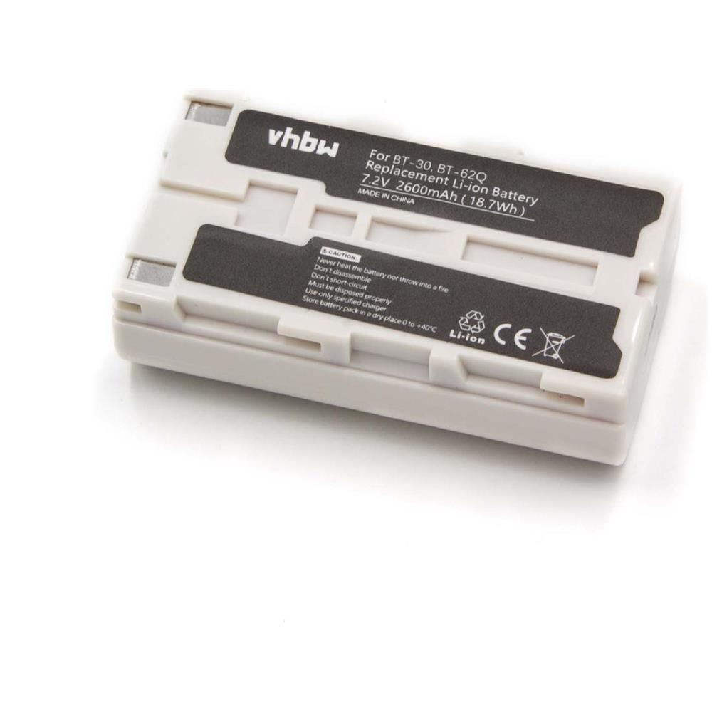 CS-TOP100HL Batteria 3400mAh Li-ion Compatibile Con Topcon FC-100, GMS-2, GPT-7500 E Sokkia SHC250 - Sostituisce BT-30, BT-66Q - 2