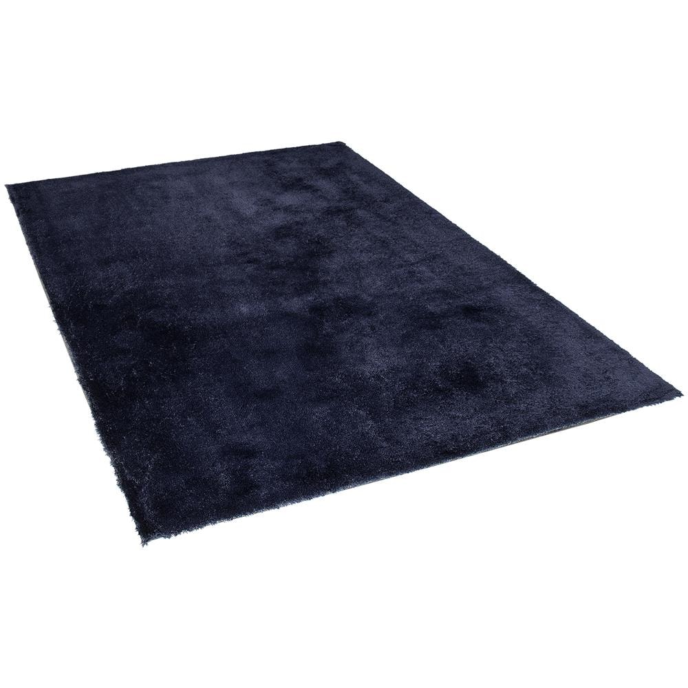 Tappeto Shaggy Blu Scuro 200 X 200 Cm Evren - Foto 1
