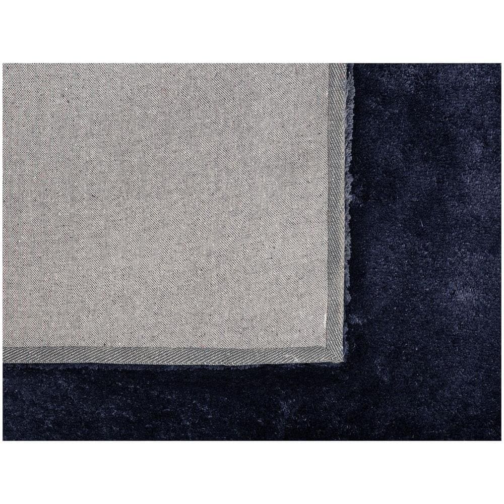 Tappeto Shaggy Blu Scuro 200 X 200 Cm Evren - Foto 9