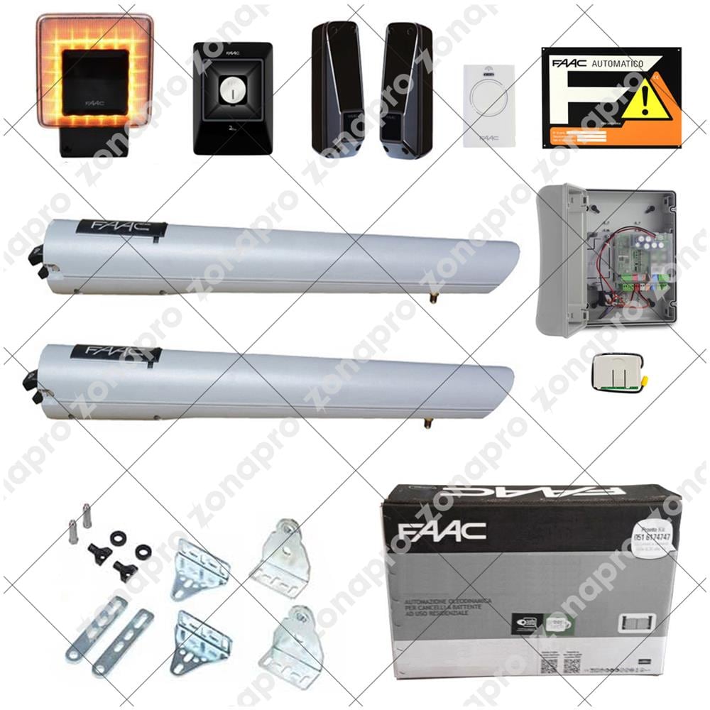 Kit Handy Automazione Cancello Battente 2,3m 24v Safe - Foto 4