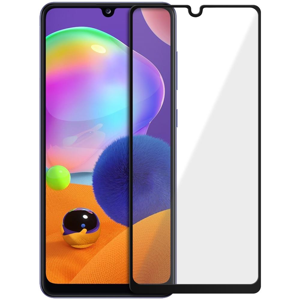 Salvadisplay Samsung Galaxy A31 Vetro Temperato Smussato Trasparente Bordo Nero - Foto 1