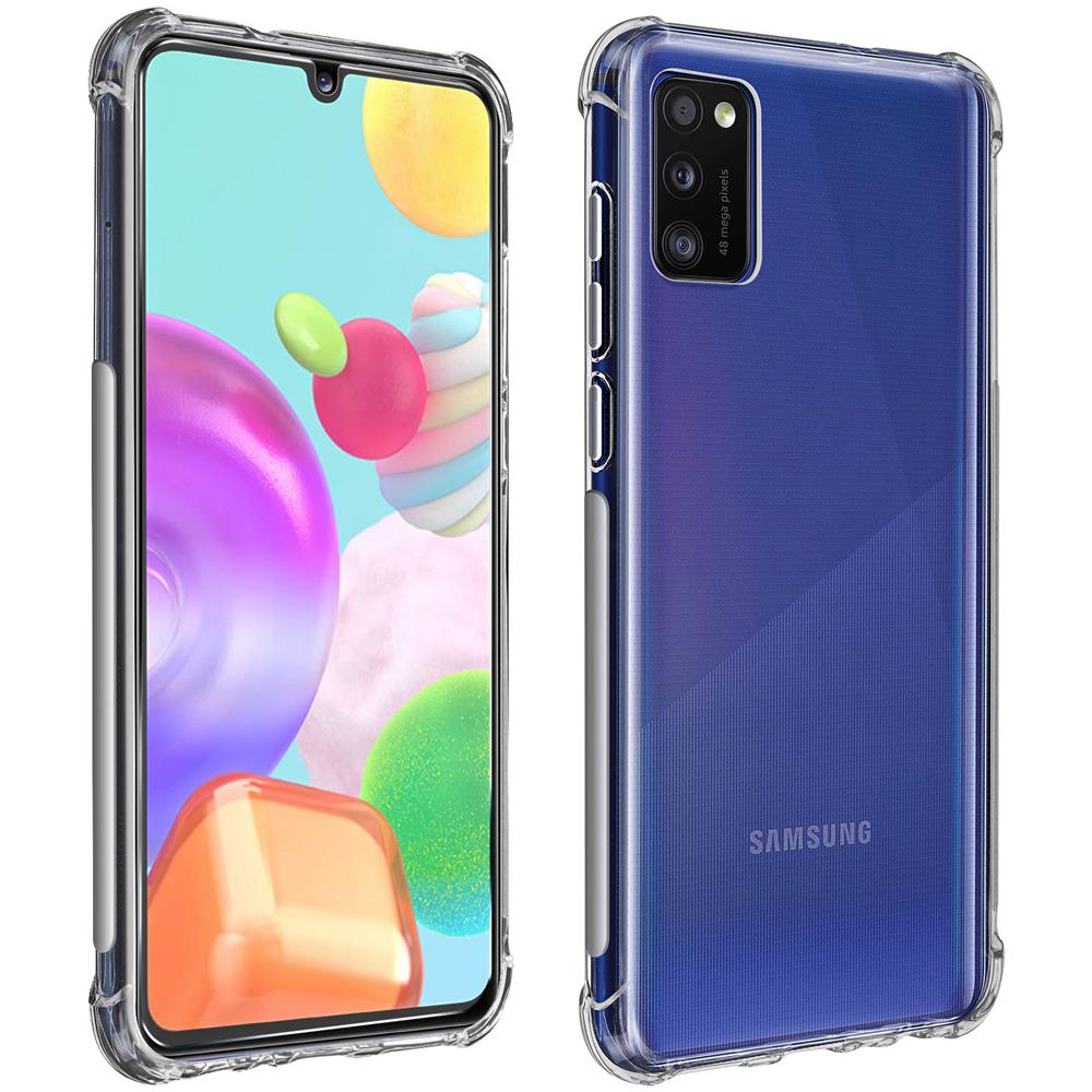 Pack Protezione Samsung Galaxy A41 Cover + Vetro Temperato Trasparente - Foto 1
