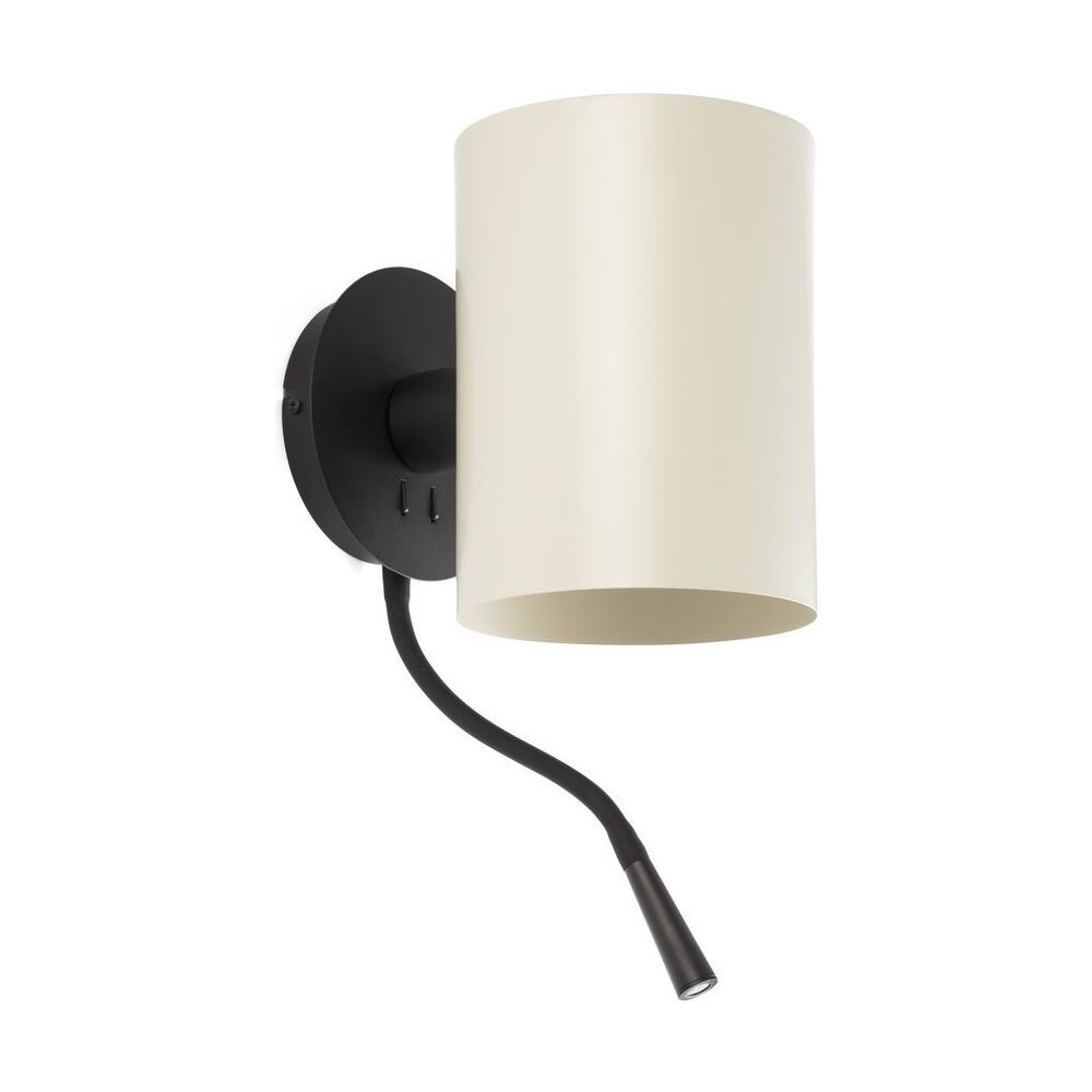 Lampada Da Lettura Lampada Da Parete Nera, E27 - Foto 1