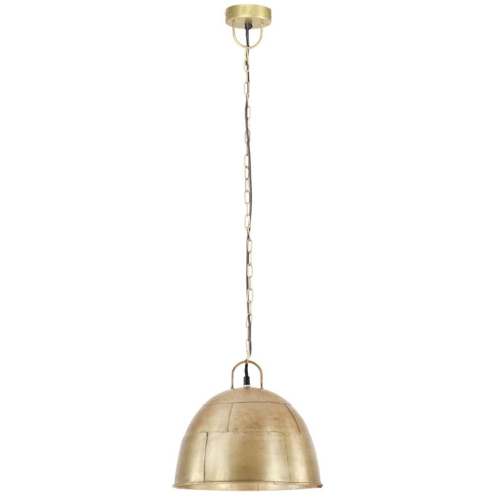 Lampada Industriale Vintage 25 W Ottone Rotonda 31 cm E27 - Foto 2