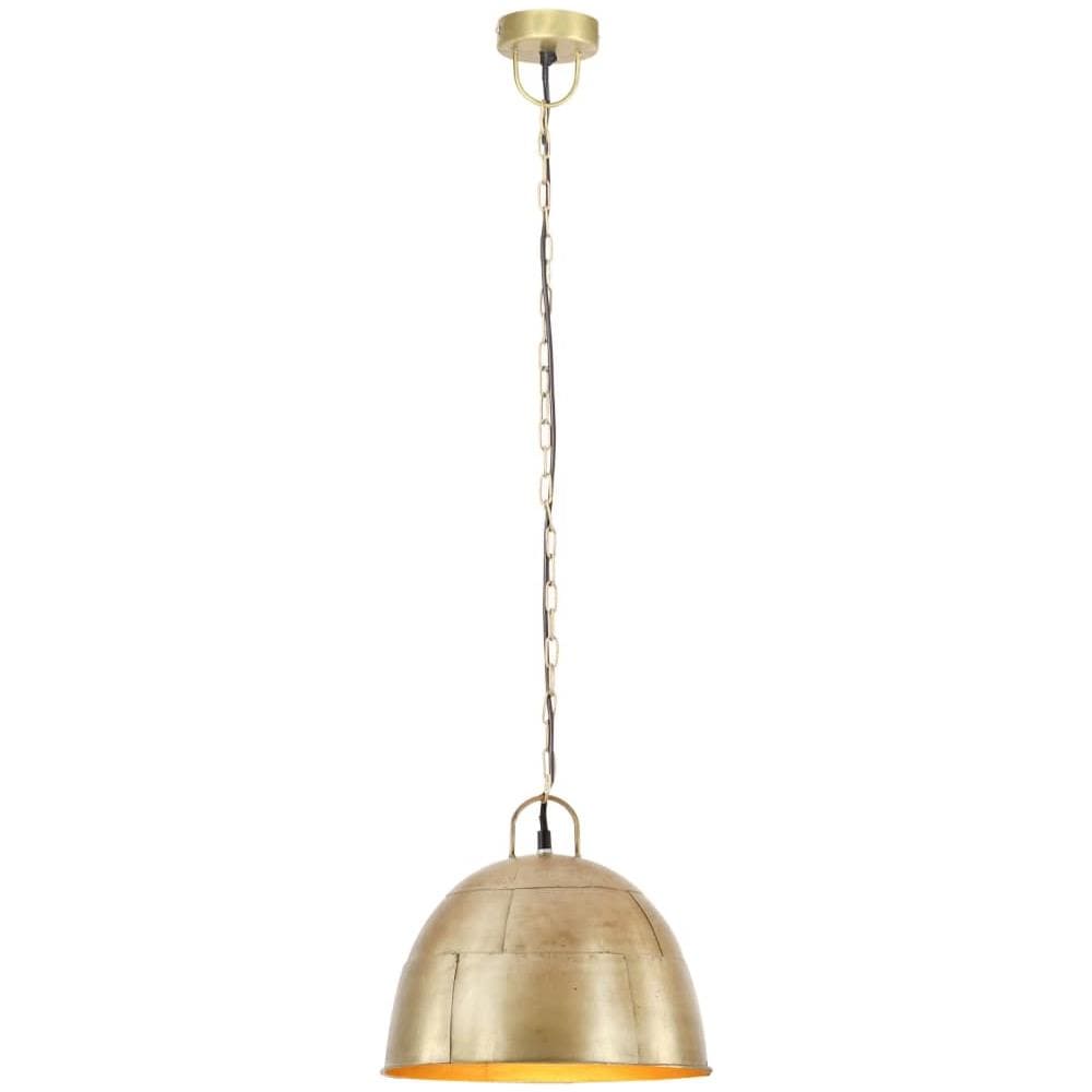 Lampada Industriale Vintage 25 W Ottone Rotonda 31 cm E27 - Foto 3