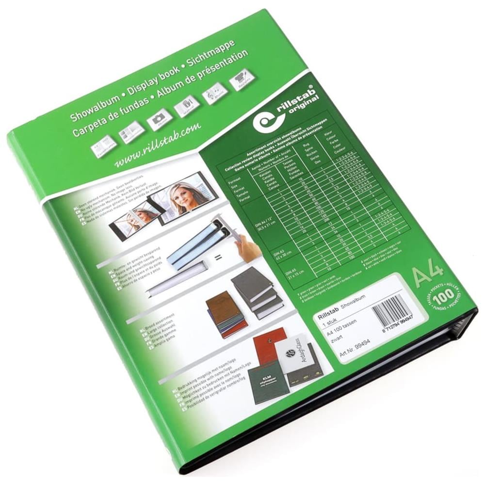 Portalistini A4 100 Buste Nero - Foto 8