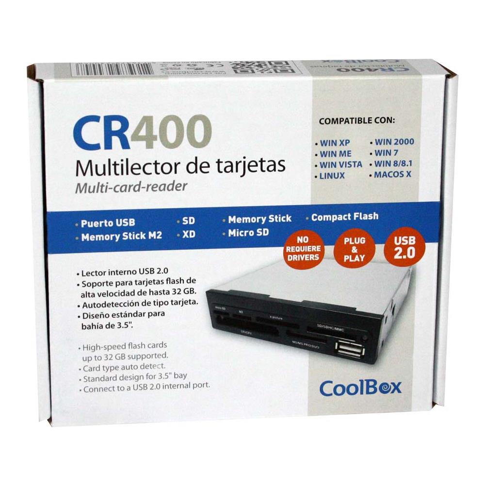 CR-400V2, 8, 89 cm (3.5") , Nero, Box - Foto 2