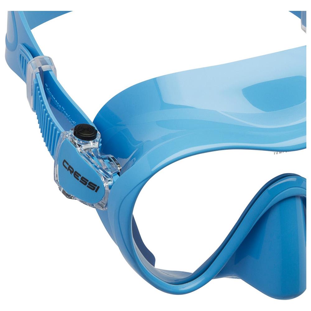 Maschera F1 Trasparente Blu - Foto 3