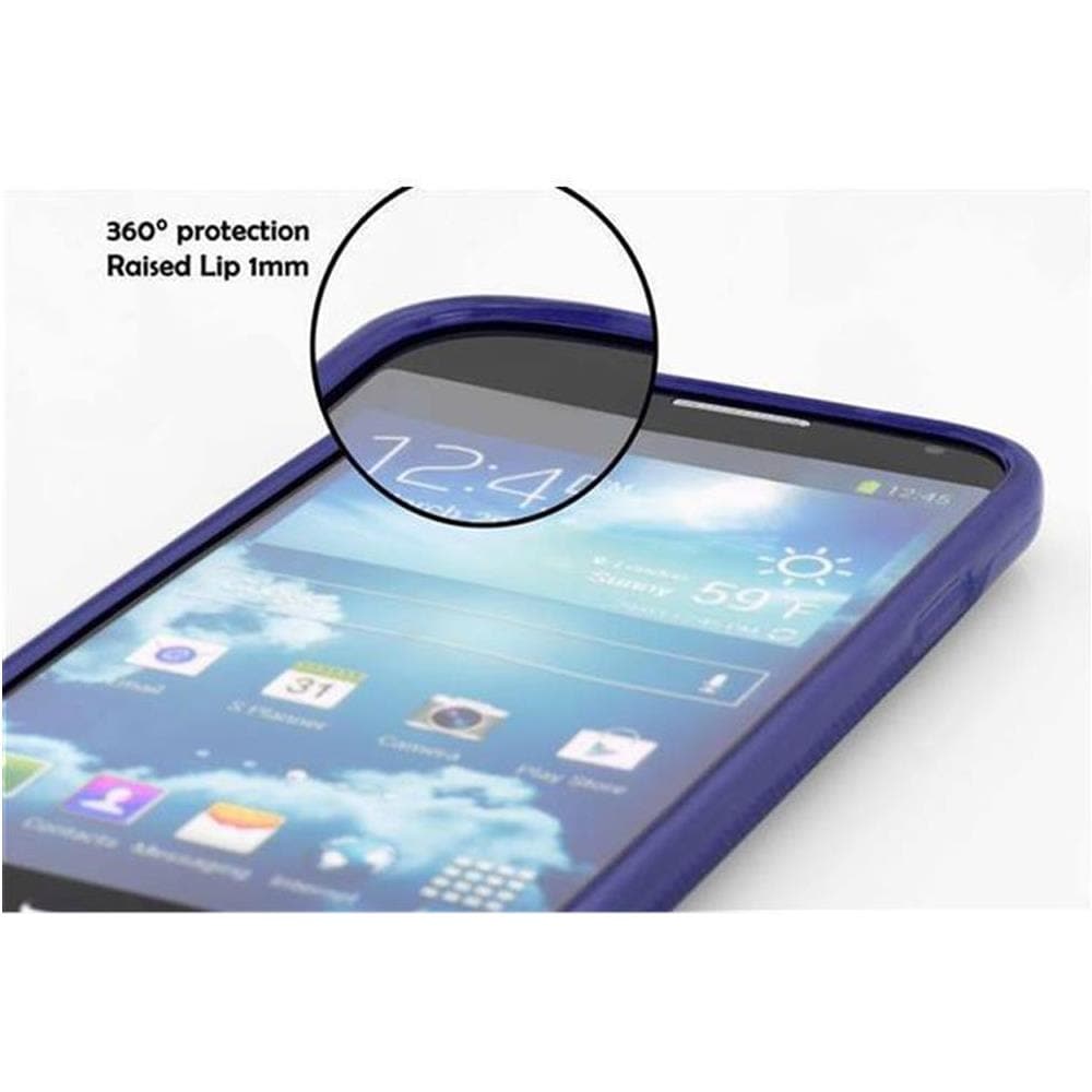 Custodia Compatibile Con Samsung Galaxy S6 In Candy Blu Scuro - Coperchio Protettivo In Silicone Tpu Flessibile - Foto 7