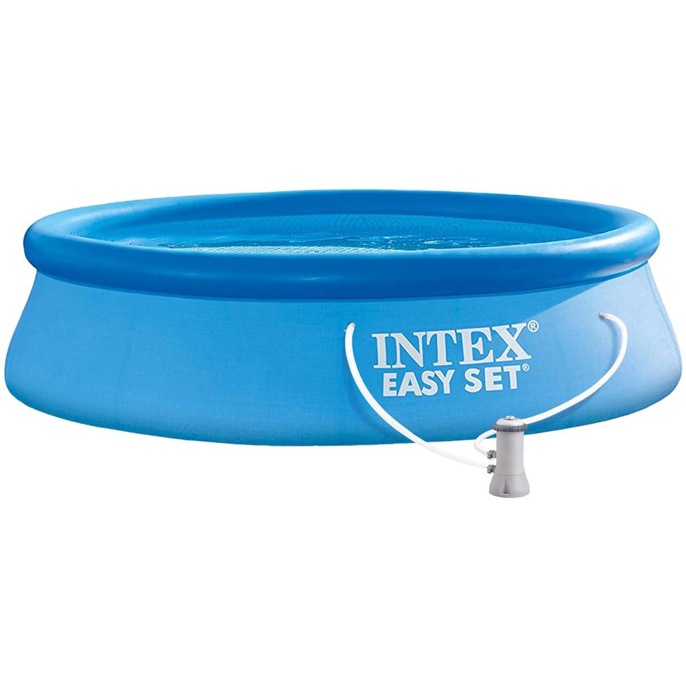 Piscina Easy Set Gonfiabile Rotonda Per Tutta La Famiglia Con Filtro Per Acqua Ø 366 X 76 Cm - Foto 1
