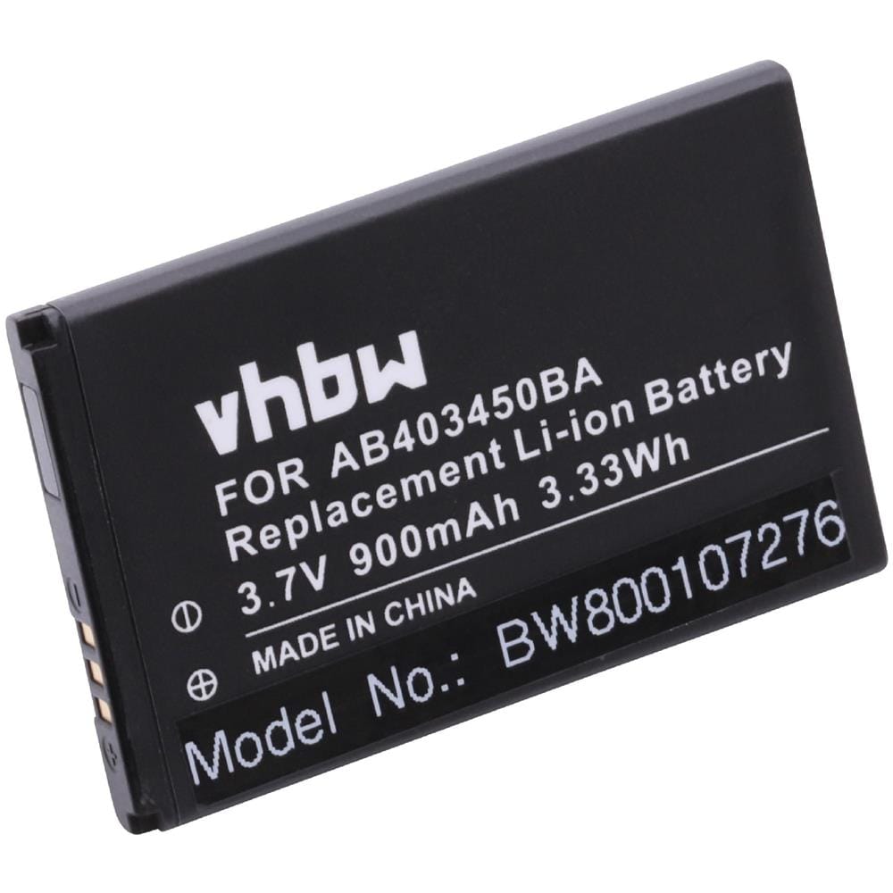 Batteria Sostituisce Samsung Ab403450ba, Ab403450bc, Ab403450be, Ab403450bec, Ab403450bu Per Smartphone Cellulare (900mah, 3,7v, Li-ion)  - Foto 1