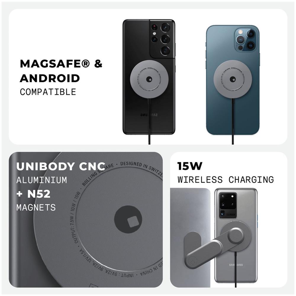 Supporto Per Smartphone Edge - Con Caricatore Wireless - Foto 2